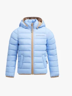 Overtøj|Nordbjrn Nordbjørn Odense Dynejakke, Provance Blue Blå/Brun
