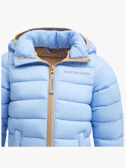 Overtøj|Nordbjrn Nordbjørn Odense Dynejakke, Provance Blue Blå/Brun