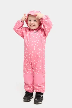 Overtøj|Nordbjrn Nordbjørn Orrvik Softshell Babyflyverdragt, Aurora Pink Dit Dots