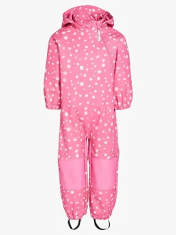 Overtøj|Nordbjrn Nordbjørn Orrvik Softshell Babyflyverdragt, Aurora Pink Dit Dots