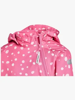 Overtøj|Nordbjrn Nordbjørn Orrvik Softshell Babyflyverdragt, Aurora Pink Dit Dots