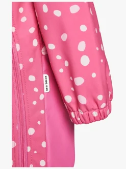 Overtøj|Nordbjrn Nordbjørn Orrvik Softshell Babyflyverdragt, Aurora Pink Dit Dots