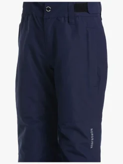 Børn Nordbjrn Termotøj|Vintertøj-Nordbjørn Orsa Skibukser, Blå