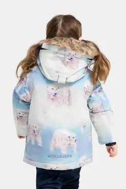 Børn Nordbjrn Vintertøj-Nordbjørn Ottowa Vinterjakke, Polar Bear Walk