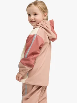 Regntøj|Nordbjrn Nordbjörn Pallas Foret Regnsæt, Mahogany Rose Lyserød/Hvid