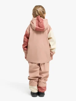 Regntøj|Nordbjrn Nordbjörn Pallas Foret Regnsæt, Mahogany Rose Lyserød/Hvid