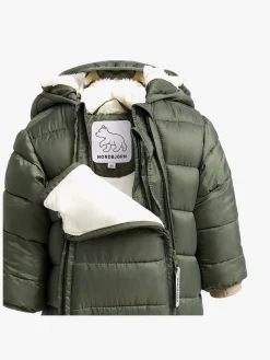 Børn Nordbjrn Overtøj-Nordbjørn Pilecub Babyflyverdragt, Green Thyme