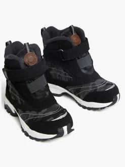 Støvler & Vinterstøvler|Nordbjrn Nordbjörn Polar Vinterstøvler, Black Camo Sort/Grå