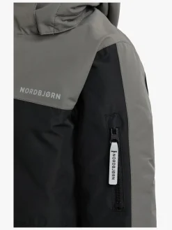 Børn Nordbjrn Vintertøj-Nordbjørn Åre Skijakke, Black Combo