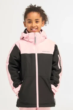 Børn Nordbjrn Vintertøj-Nordbjørn Åre Skijakke, Pink Combo