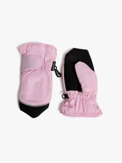 Børn Nordbjrn Tilbehør|Vintertøj-Nordbjørn Reinfjord Vanter, Pink