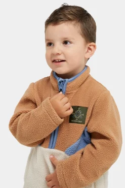 Fleecetøj|Nordbjrn Nordbjörn Rydal Fleecetrøje, Tobacco Brown/Stonewash/Oatmeal