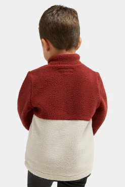 Fleecetøj|Nordbjrn Nordbjörn Rydal Fleecetrøje, Madder Brown/Rose Dawn/Oatmeal