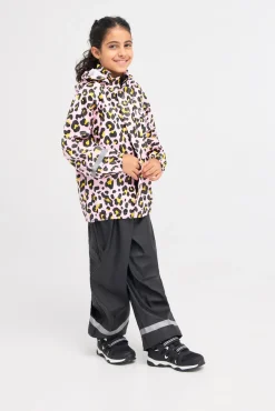 Regntøj|Nordbjrn Nordbjørn Saltö Regnsæt, Leopardy Parfait Pink