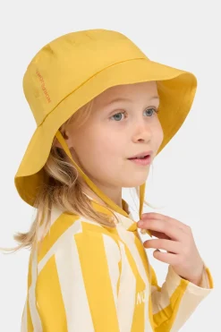 Børn Nordbjrn Uv & Strand-Nordbjørn Saltnäs UV-Hat, Harvest Gold