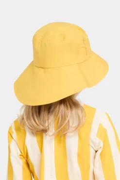 Børn Nordbjrn Uv & Strand-Nordbjørn Saltnäs UV-Hat, Harvest Gold