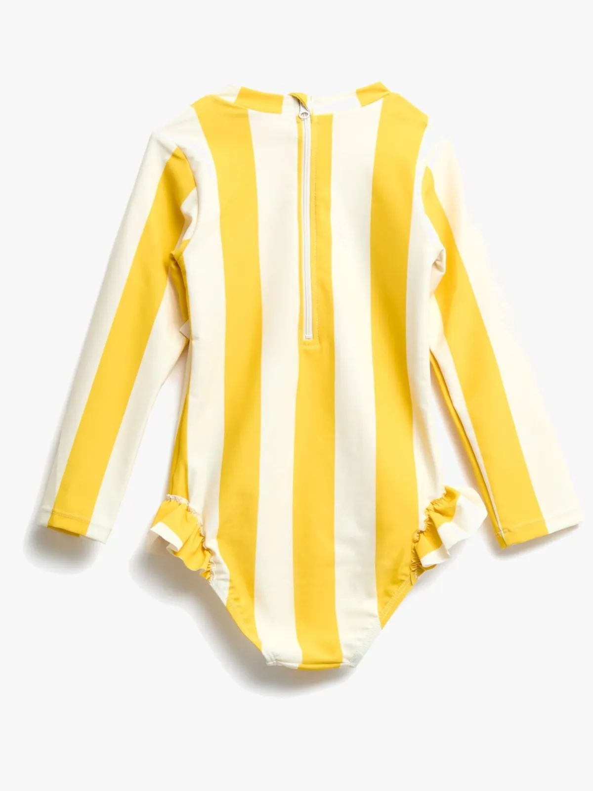 Uv & Strand|Nordbjrn Nordbjörn Sandsjön UV-Badedragt, Yellow Stripe