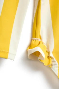 Uv & Strand|Nordbjrn Nordbjörn Sandsjön UV-Badedragt, Yellow Stripe