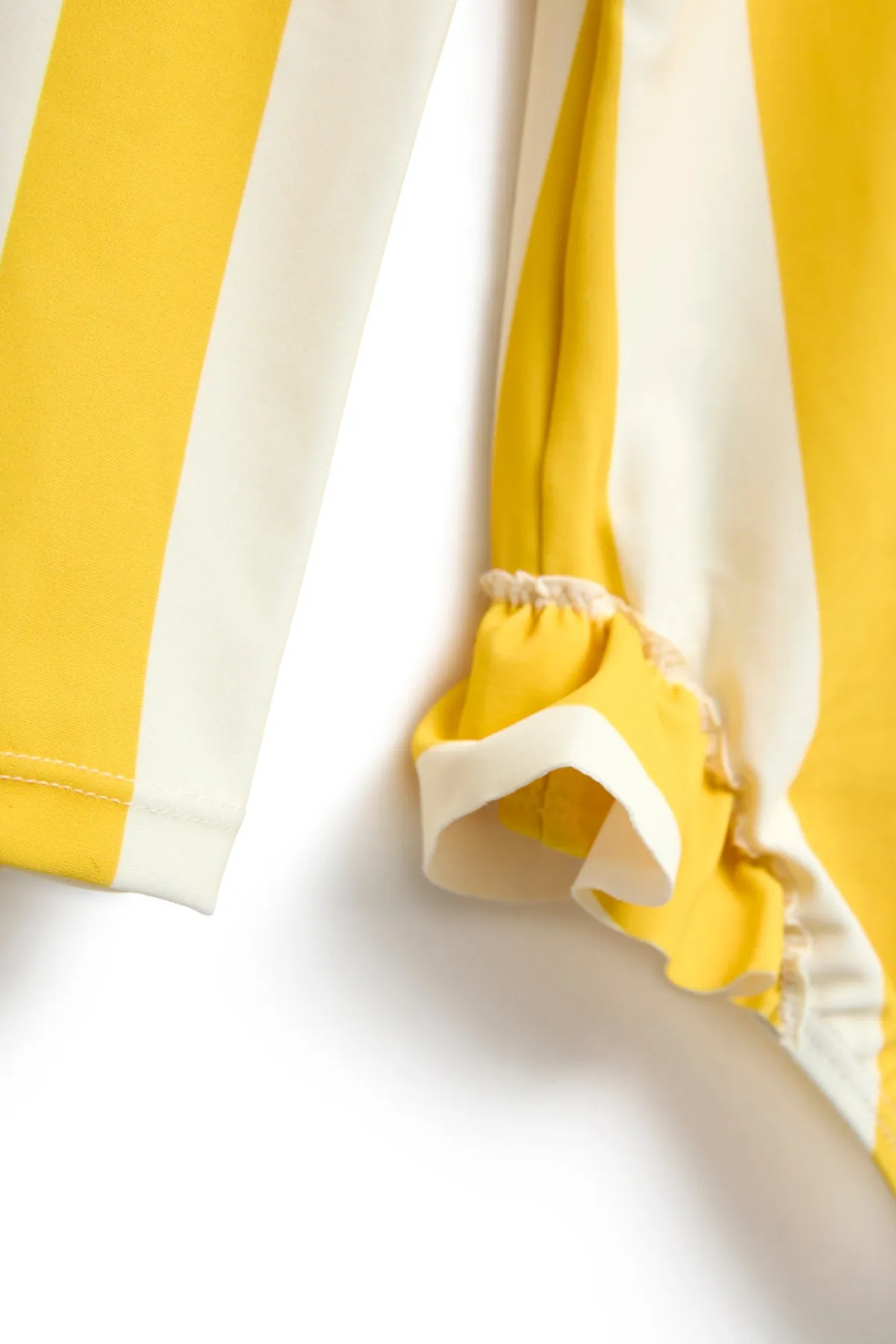 Uv & Strand|Nordbjrn Nordbjörn Sandsjön UV-Badedragt, Yellow Stripe