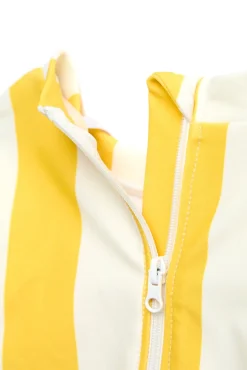Uv & Strand|Nordbjrn Nordbjörn Sandsjön UV-Badedragt, Yellow Stripe