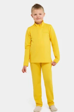 Børn Nordbjrn Undertøj-Nordbjørn Singö Powerstretch Skiundertøj, Mimosa