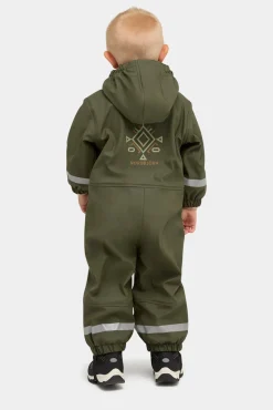 Børn Nordbjrn Regntøj-Nordbjörn Sju Strömmar Foret Regndragt, Deep Dephts Art