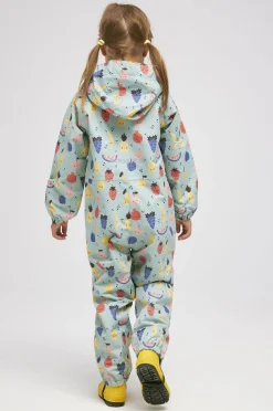Overtøj|Nordbjrn Nordbjørn Skaftö Skalflyverdragt, Fruit Lover Blue Surf Grøn/Flerfarvet