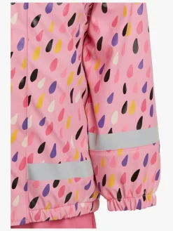 Regntøj|Nordbjrn Nordbjørn Skagen Foret Regnsæt, Raindrops Rosebloom Lyserød/Lilla