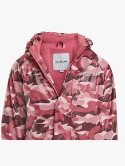 Børn Nordbjrn Regntøj-Nordbjørn Skagen Foret Regnsæt, Hide and Seek Pink