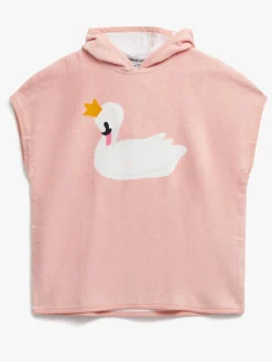 Børn Nordbjrn Uv & Strand-Nordbjørn Skrea Badeponcho, Swan