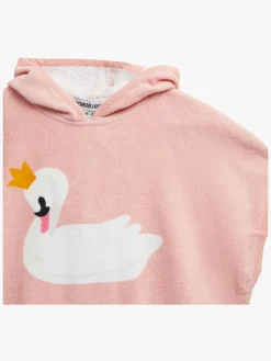 Børn Nordbjrn Uv & Strand-Nordbjørn Skrea Badeponcho, Swan