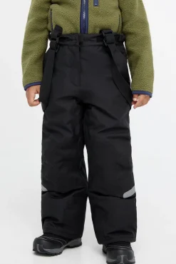Termotøj|Vintertøj|Nordbjrn Nordbjørn Snowfall Skibukser, Solid Black Sort