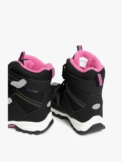 Støvler & Vinterstøvler|Nordbjrn Nordbjörn Snowfall Vinterstøvler, Black/Strawberry Sort/Rød