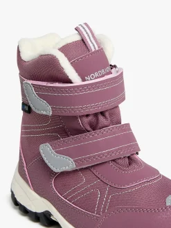 Støvler & Vinterstøvler|Nordbjrn Nordbjörn Snowfall Vinterstøvler, Old Pink Lyserød