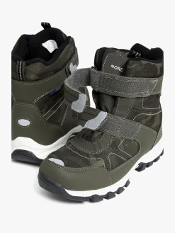 Støvler & Vinterstøvler|Nordbjrn Nordbjörn Snowfall Vinterstøvler, Green Camo Grøn
