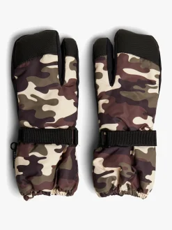 Børn Nordbjrn Tilbehør|Vintertøj-Nordbjørn Snowpro Vanter, Camo