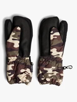 Børn Nordbjrn Tilbehør|Vintertøj-Nordbjørn Snowpro Vanter, Camo