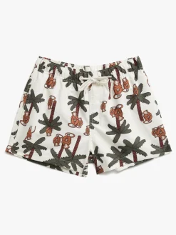 Uv & Strand|Nordbjrn Nordbjørn Solarino UV-Badebukser, Monkey Beige/Grøn/Brun