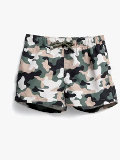 Børn Nordbjrn Uv & Strand-Nordbjörn Solarino UV-Badebukser, Camo