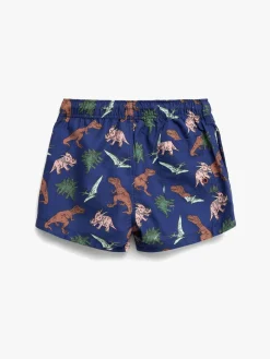 Uv & Strand|Nordbjrn Nordbjørn Solarino UV-Badebukser, Dino Blå/Flerfarvet