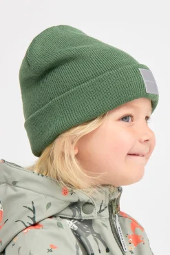 Børn Nordbjrn Tilbehør|Vintertøj-Nordbjørn Särna Hue, Khaki Green