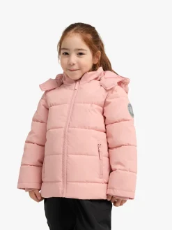 Børn Nordbjrn Vintertøj-Nordbjørn Star Reflekterende Vinterjakke, Pink