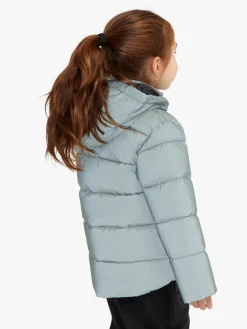 Børn Nordbjrn Vintertøj-Nordbjørn Star Reflekterende Vinterjakke, Forest Green