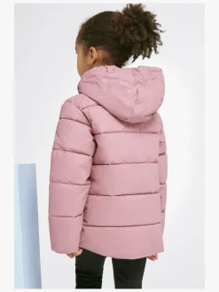 Børn Nordbjrn Vintertøj-Nordbjørn Star Reflekterende Vinterjakke, Dusty Pink