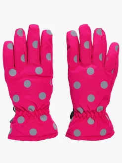 Tilbehør|Vintertøj|Nordbjrn Nordbjørn Stöten Handsker, Pink Dots Lyserød/Grå