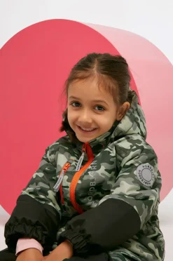 Overtøj|Nordbjrn Nordbjørn Svalbard Flyverdragt, Camo Oil Green Grøn/Orange