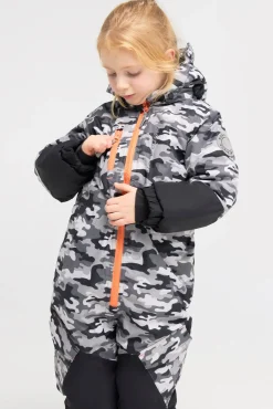 Flyverdragter|Overtøj|Nordbjrn Nordbjørn Svalbard Vinterflyverdragt, Black Camo Grå/Sort