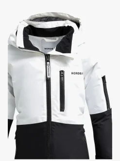 Vintertøj|Nordbjrn Nordbjørn Tärnaby Skijakke, Jet Black/White Sort/Hvid