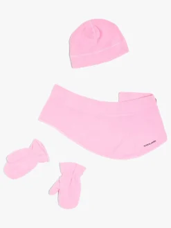 Tilbehør|Nordbjrn Nordbjørn Trollheim Sæt Vanter, Hue, Halsedisse, Wild Orchid Lyserød