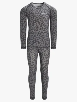 Undertøj|Nordbjrn Nordbjørn Verbier Skiundertøj Bamboo, Leo Grey Grå